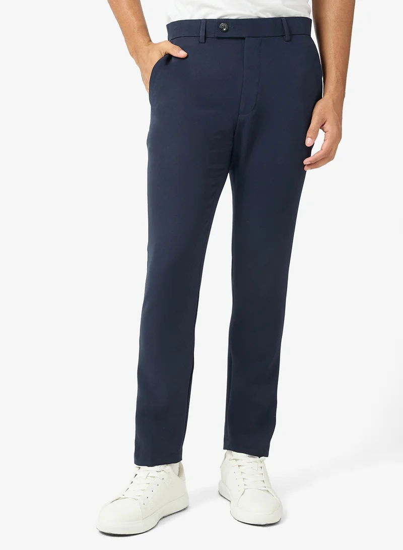 Relaxed Fit Formal Pants